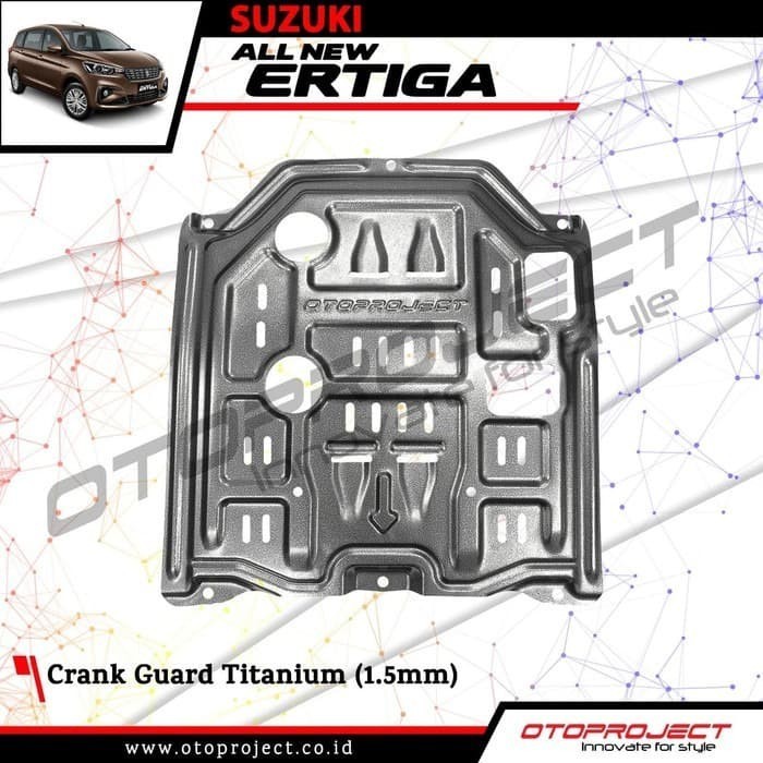 CRANK GUARD ERTIGA COVER PELINDUNG KOLONG BAWAH MESIN SUZUKI ERTIGA