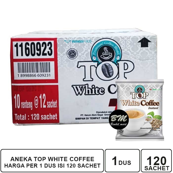 

1 DUS ISI 120 SACHET TOP WHITE COFFEE