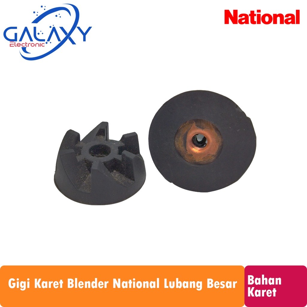 Gear Blender Blender NATIONAL Gigi Mounting NATIONAL Bahan Karet Gigi Karet