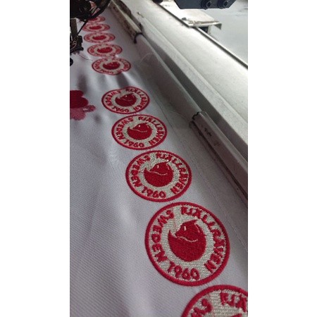 Bordir Iron Patch Fjallraven Round