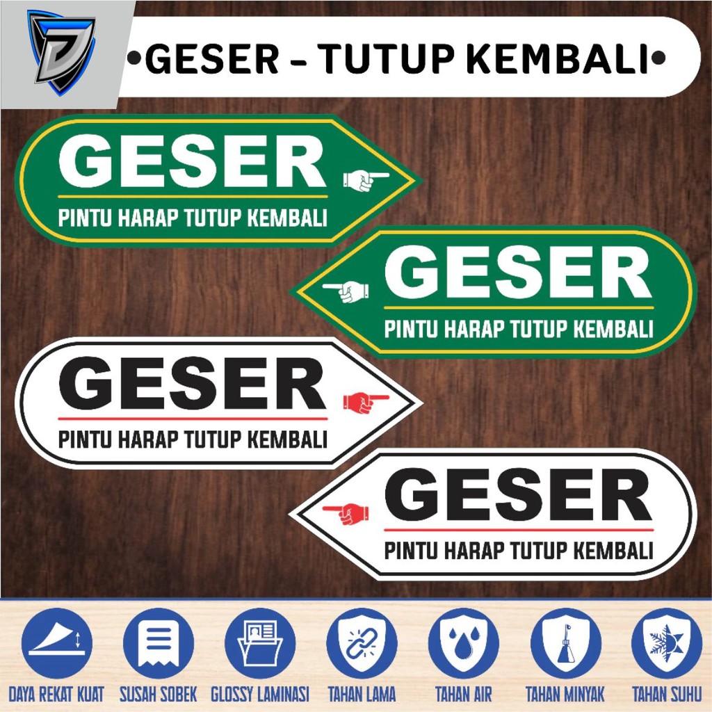 

STIKER VINYL GESER KANAN KIRI PINTU HARAP TUTUP KEMBALI