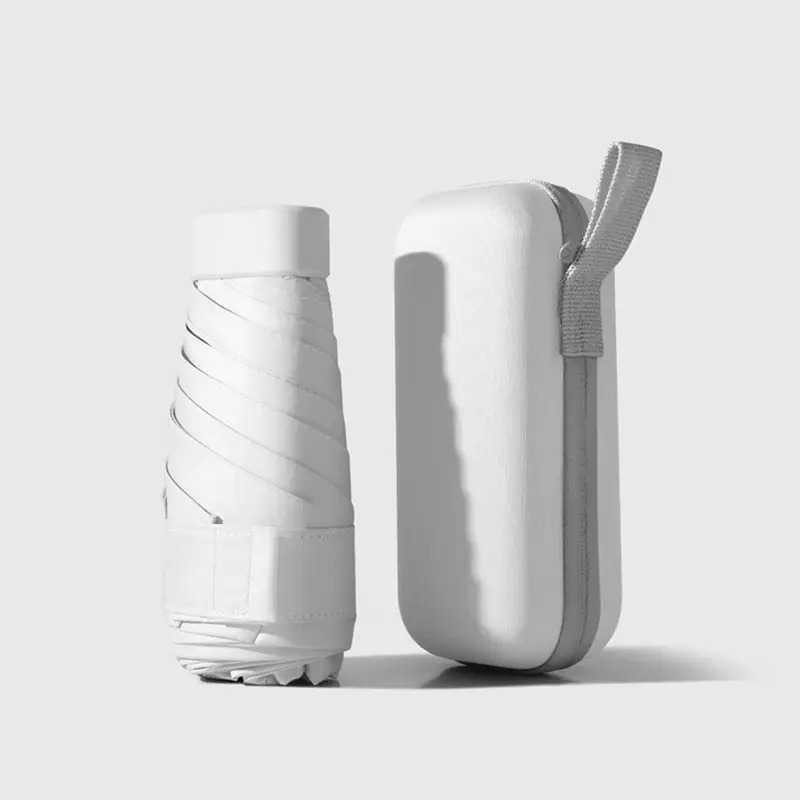 R45fashion Payung Lipat Buka Tutup Manual Portable Anti UV 6 Bones 90cm