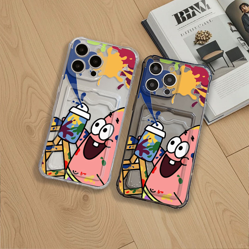 Softcase Slot Card Holder For Oppo A17 A17k A18 A35 A36 A38 A54 4G A55 4G A55 5G A57 A58 4G A60 A74 