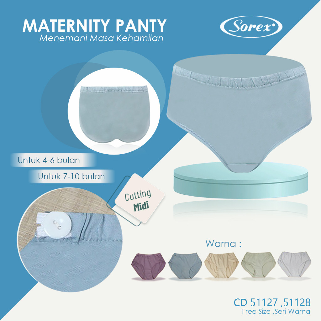 Celana Dalam Ibu Hamil Sorex - celana dalam bumil nyaman - 51128 CD