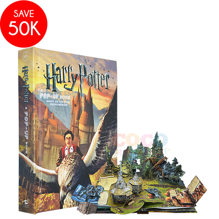 Buku Pop Up 3D Book Harry Potter: A Pop-Up Book