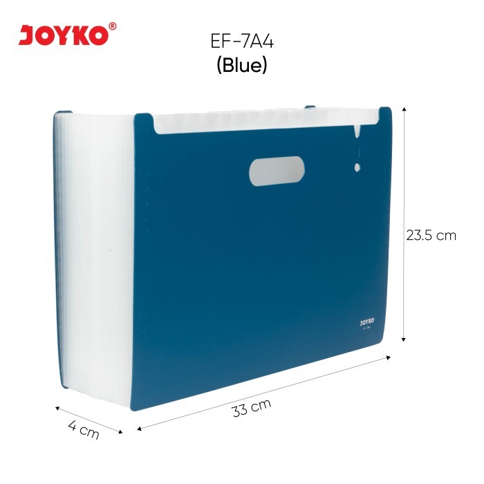 

[NEW] Expanding File Map Organizer Joyko EF-7A4 25Pockets - Blue
