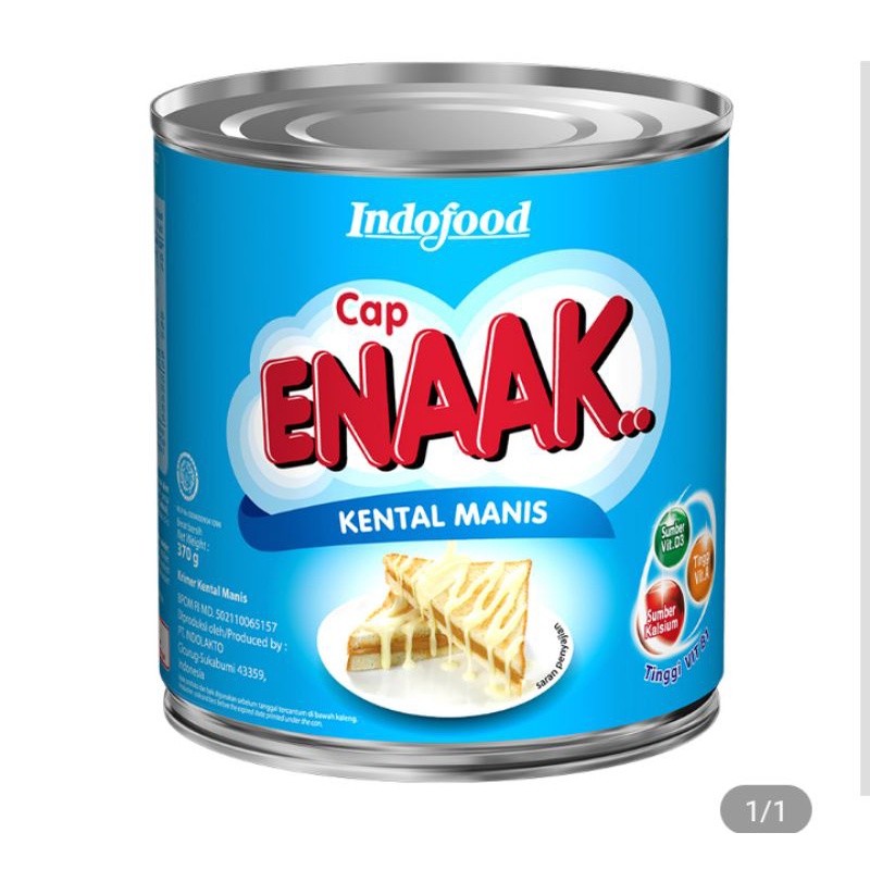 

kental manis cap enak kaleng 370gr