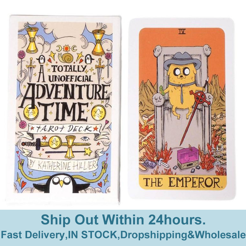 

Tarot Cards Deck 78Pcs Adventure Tarot Cards Playing Board Game Party Birthday Gift Board Game Card Fortune Telling Divination