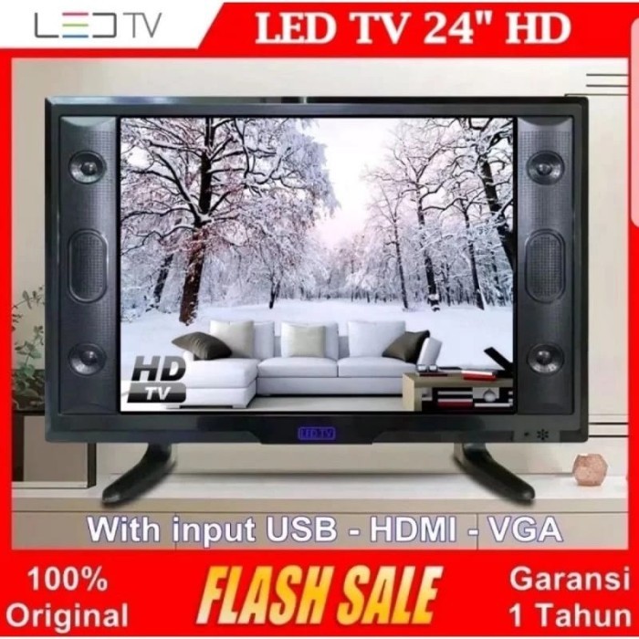 PROMO LEBARAN SMART TV ANDROID 24 INCH GARANSI RESMI 1 TAHUN - 24 analog dovasoid