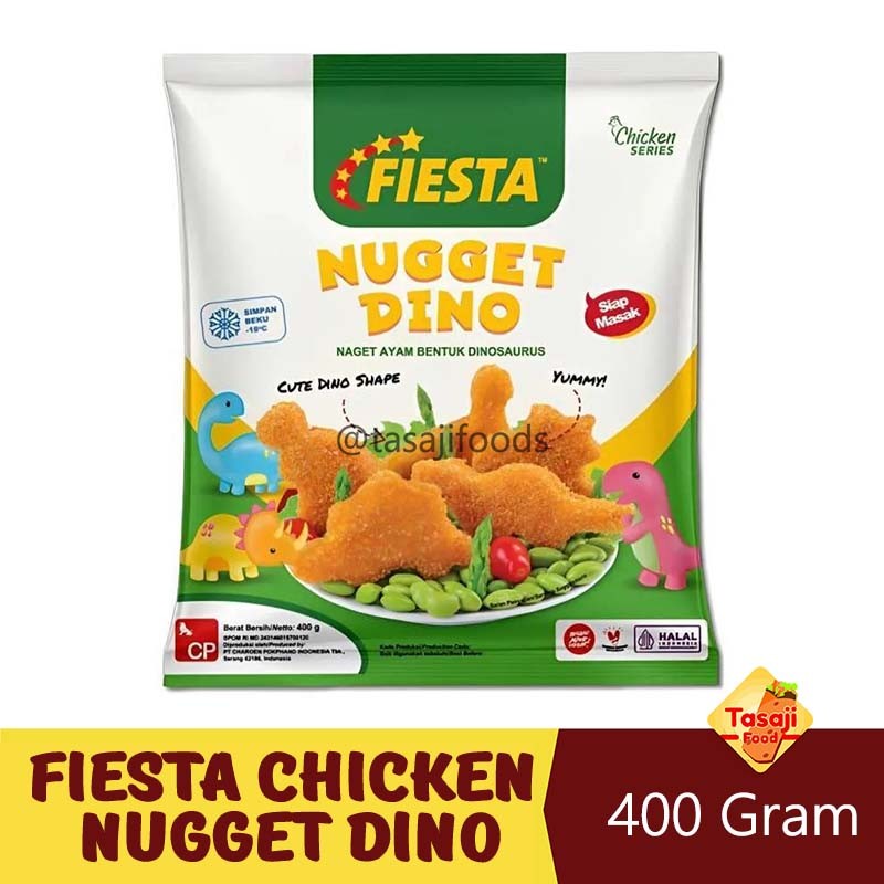 

Fiesta Chicken Nugget Dino Naget Ayam 400g