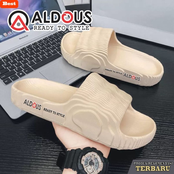 sandal wanita trend sekarang Sandal ALDOUS Slop EVA ORIGINAL Karet Empuk Pria Wanita Sandal Slide - 