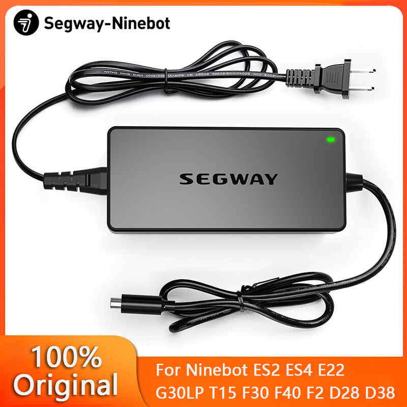 Original Segway 42V 1.7A Charger For Ninebot ES2 ES4 E22 G30LP T15 F30 F40 F2 D28 D38 For Xiaomi M36