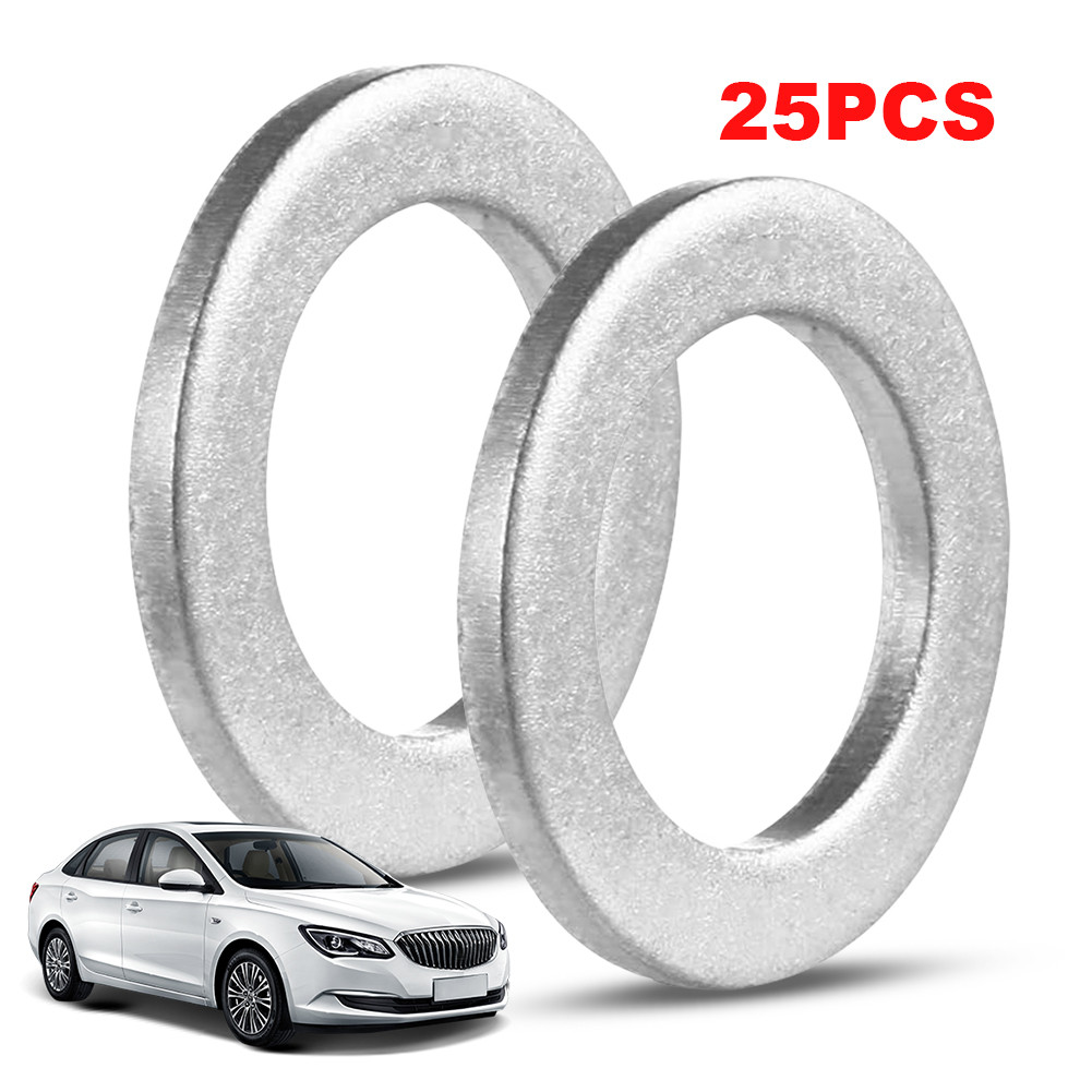 Transmission Case Plug Gasket Aluminum Alloy Automotive Oil Drain Plug Gasket Seal 90430-18008 for T