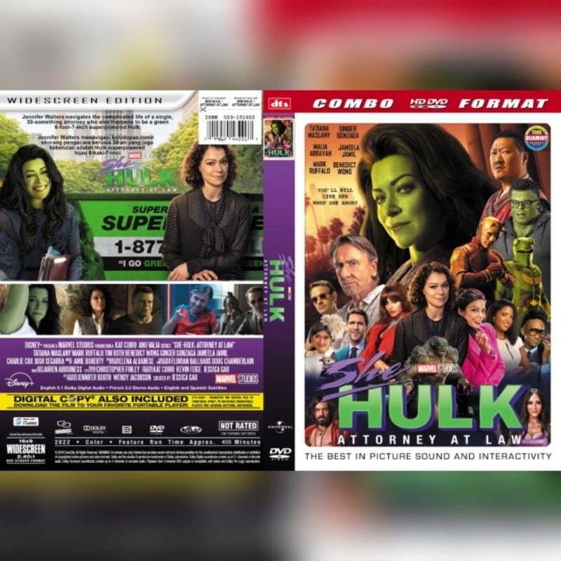 Kaset Movie SHE HULK - 2022 - HD