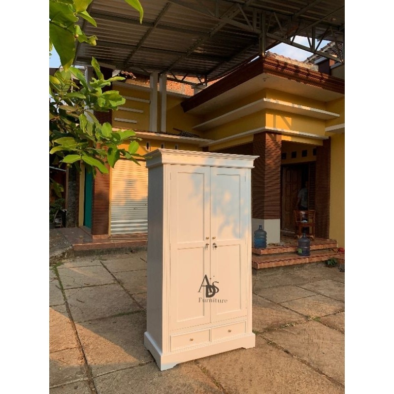 LEMARI PAKAIAN KAYU JATI LEMARI PAKAIAN MINIMALIS LEMARI PAKAIAN KAYU