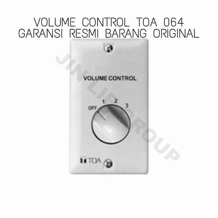 VOLUME CONTROL TOA ZV-064 GARANSI RESMI TOA