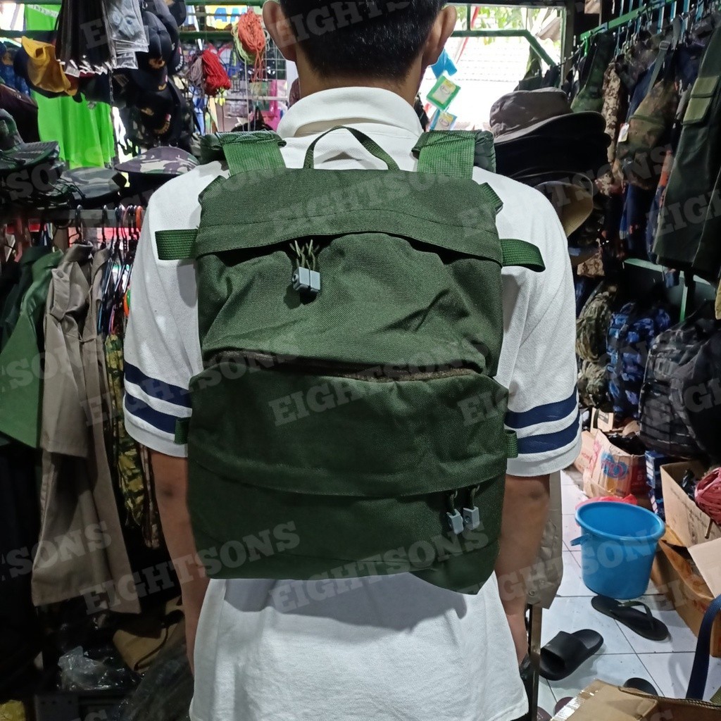 Tas Eka Paksi Raider Medium Jatah Original TNI Pembagian Berkualitas