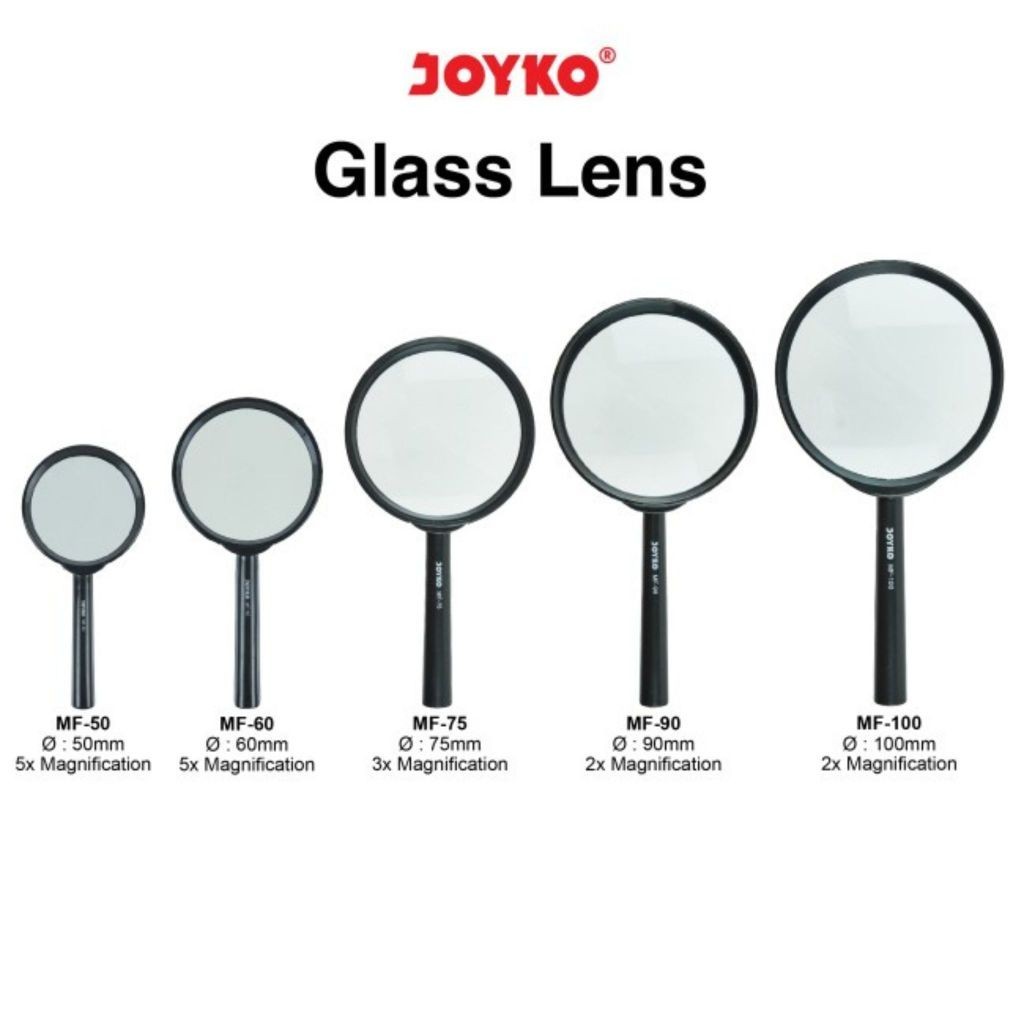 

Kaca pembesar Joyko MF – 90 Magnifer Kaca Pembesar Satuan - SHSNP