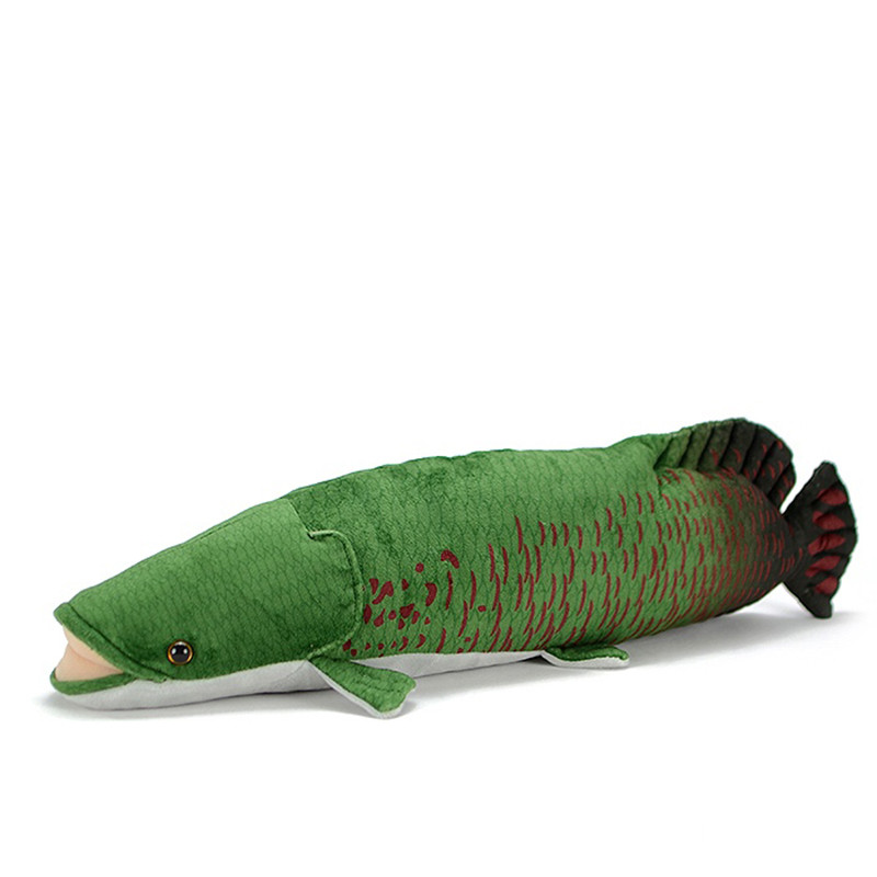 Cute Arapaima Gigas Lifelike Stuffed Animal Plush Toy Gift Simulation Pirarucu Lovely Soft Doll Sea 