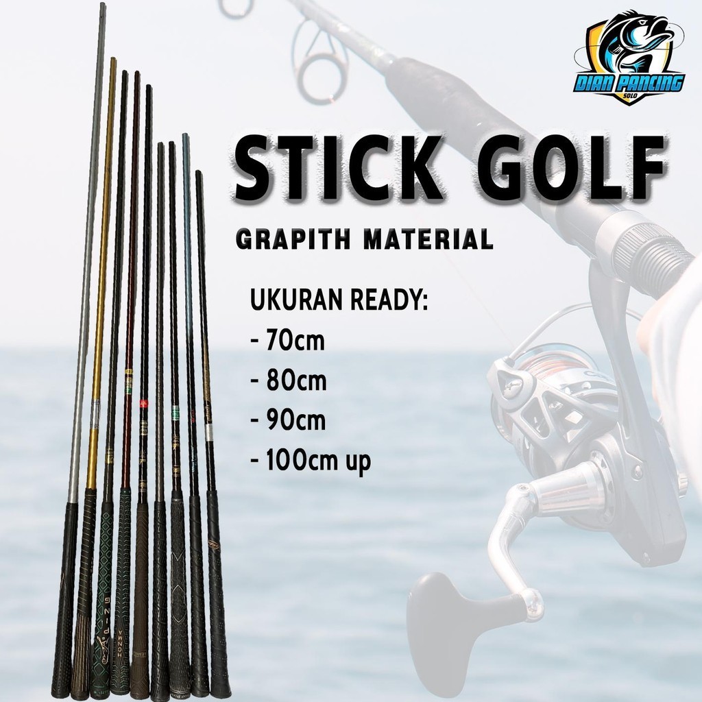 STICK GOLF BAHAN CARBON PANCING BESUTAN