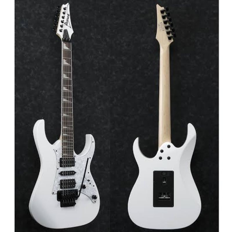 promo diskon 70% gitar elektrik/ listrik ibanez RG350DXz wh orgiginal