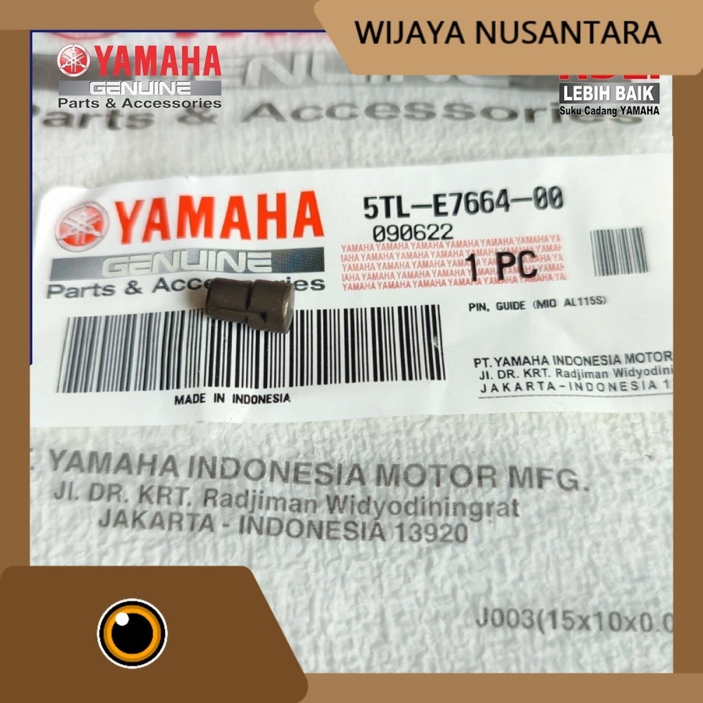 PIN GUIDE PEN PELOR SECONDARY PULY PULI PULLY CVT MIO SPORTY SMILE SOUL FINO KARBU MIO J SOUL GT FIN