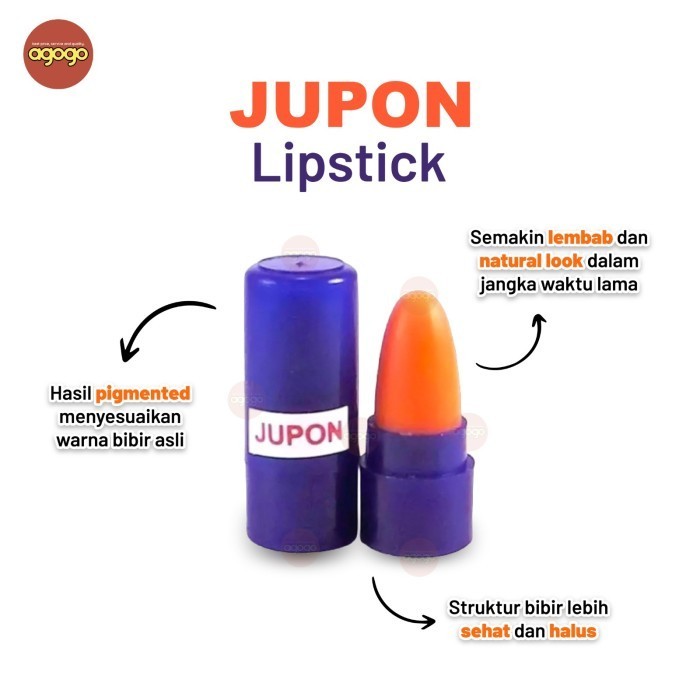 JUPON MINI LIPSTICK ORIGINAL BPOM - JUPON PEMERAH BIBIR