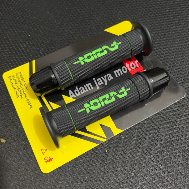 HANDGRIP FUZION HG55 + JALU STANG BLACK FULL CNC UNIVERSAL / Nmax Aerox Vario Beat Mio Fazzio Grand 