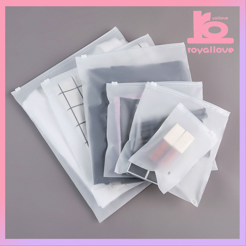 

COD Tas Ritsleting Buram Tas Penyimpanan Transparan Tas Kemasan Pakaian Tas Kemasan Plastik Bra