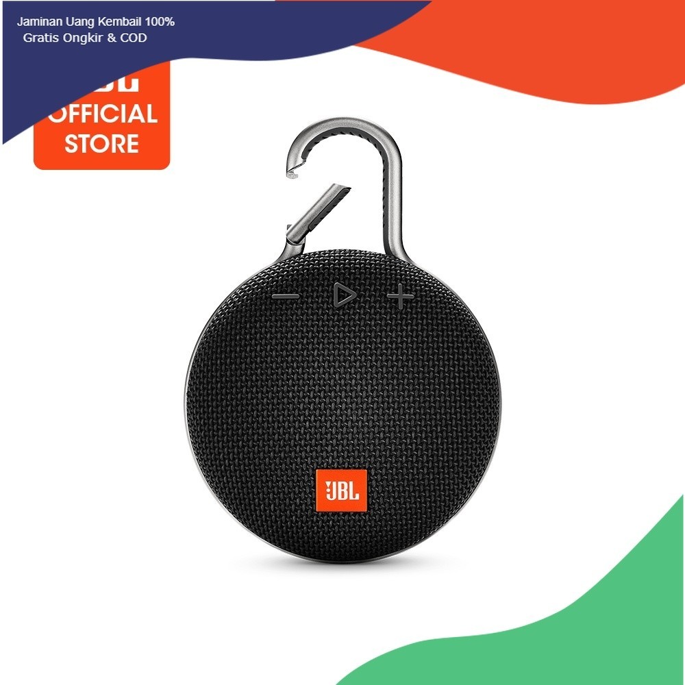 tocao.id JBL Clip 3 Portable Bluetooth Speaker