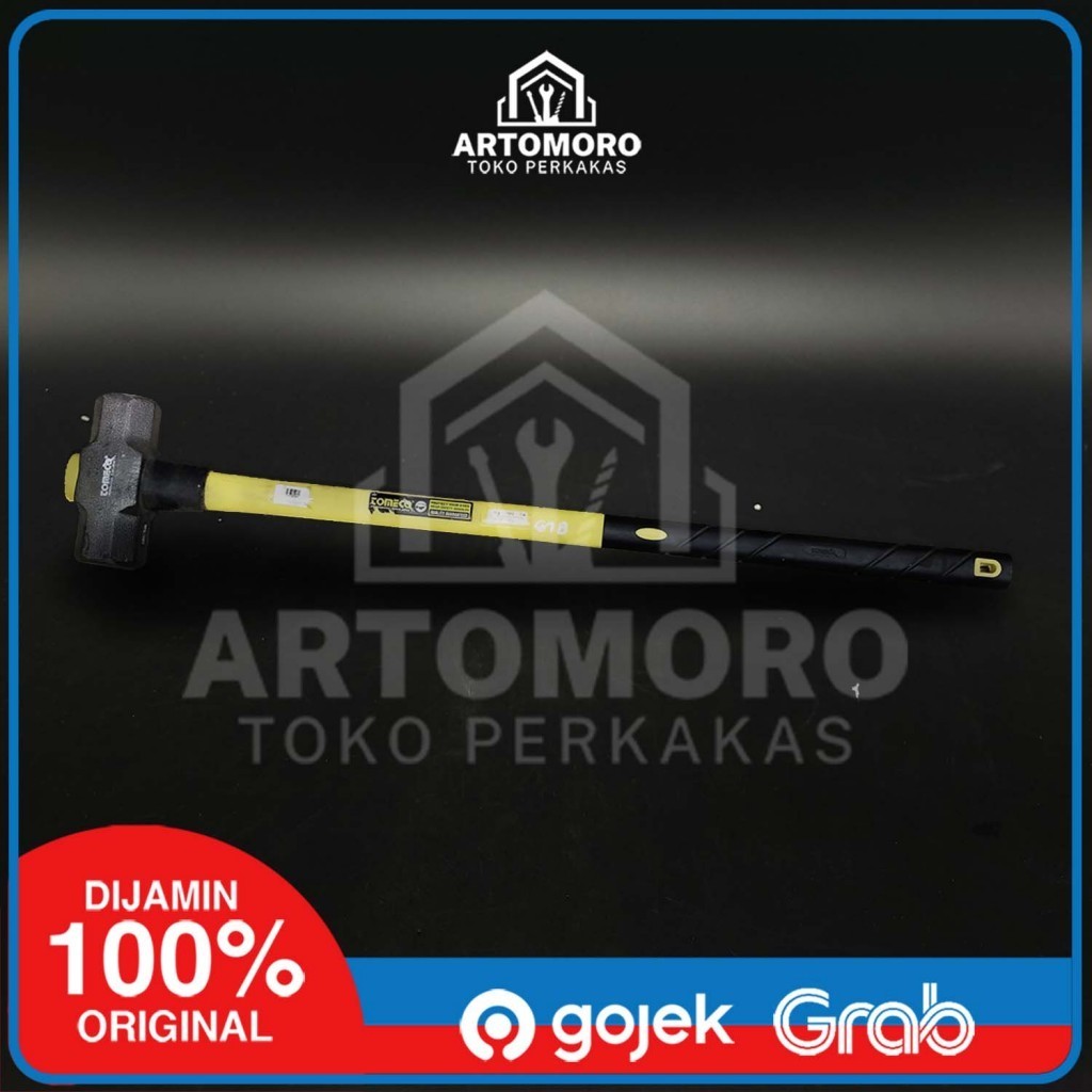 Palu Batu + Tangkai Tomeco 8LBS Bodem