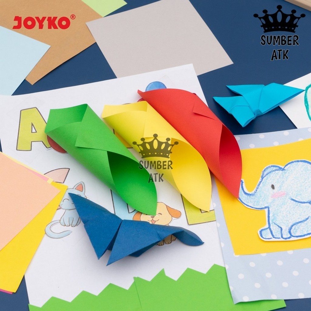 

Origami Paper Kertas Lipat Seni Joyko OGP-300 12 cm OGP-301 15 cm OGP-302 20 cm