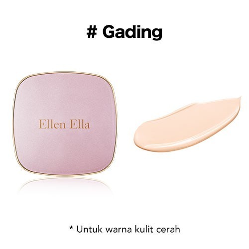 (NEW) -Ellen Ella Niacinamide Flawless Glow CC Cushion SPF 30+ PA++ - #01 Ivory