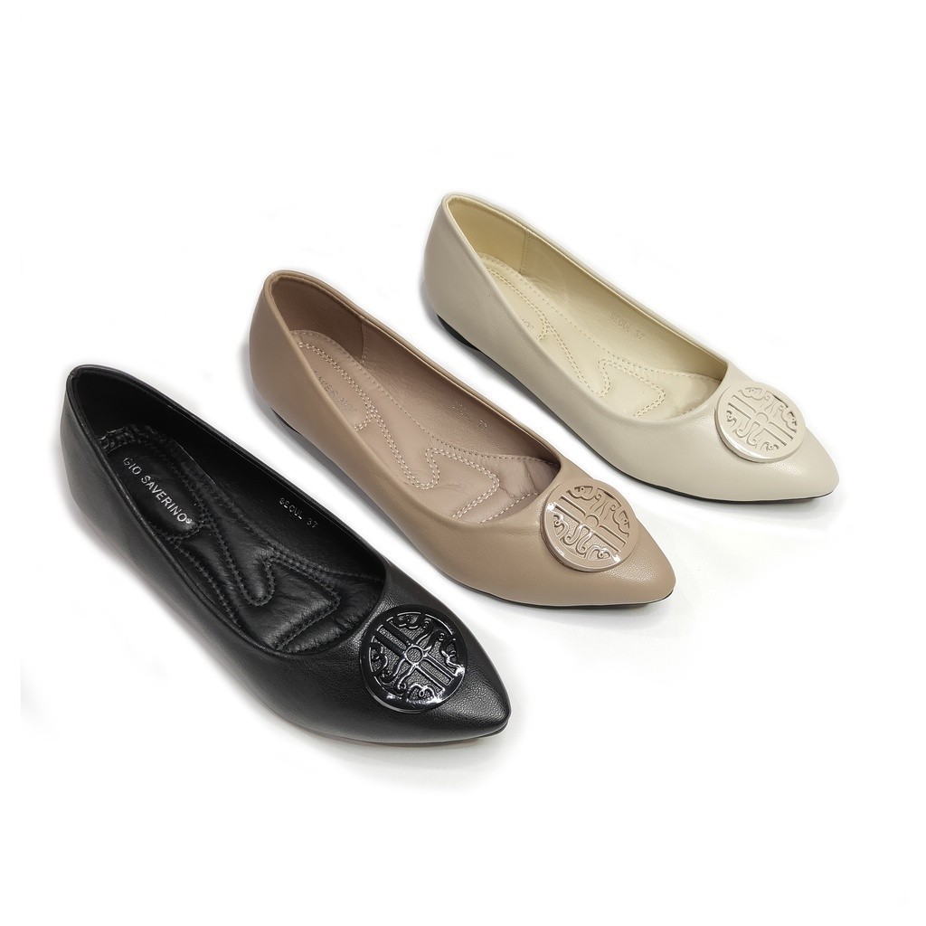 Gio Saverino JKT Gio Saverino Flat Shoes Wanita Terbaru Seoul