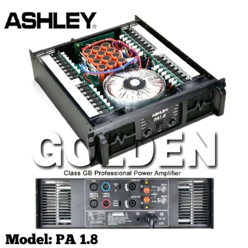 Termurah Power Ashley Pa 1.8 Professional Amplifier Diskon