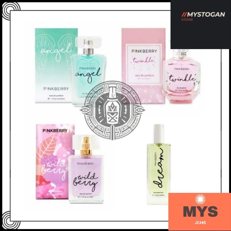 50ml - PINKBERRY EDP aneka Eau de Parfum Twinkle Angel Dream wild berry