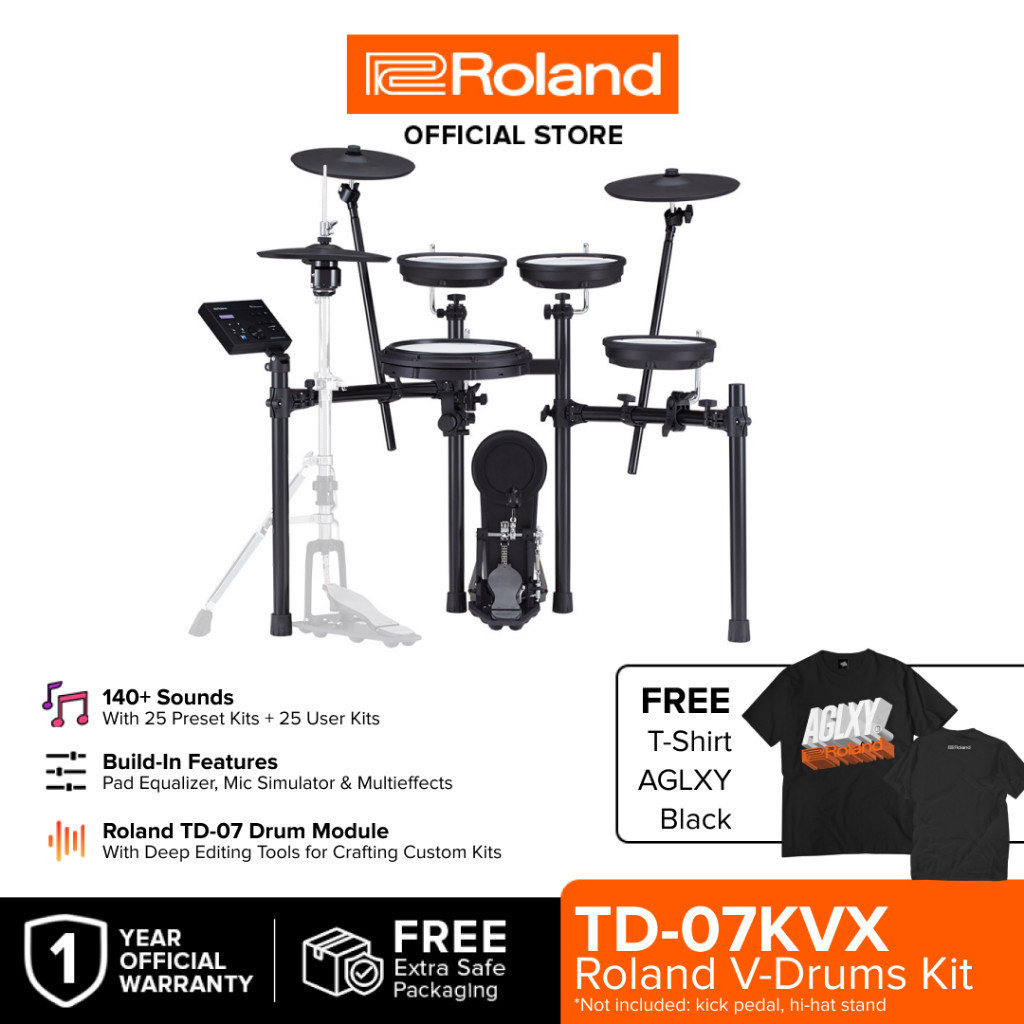 HOT PROMO Roland TD-07KVX V-Drums Drum Elektrik