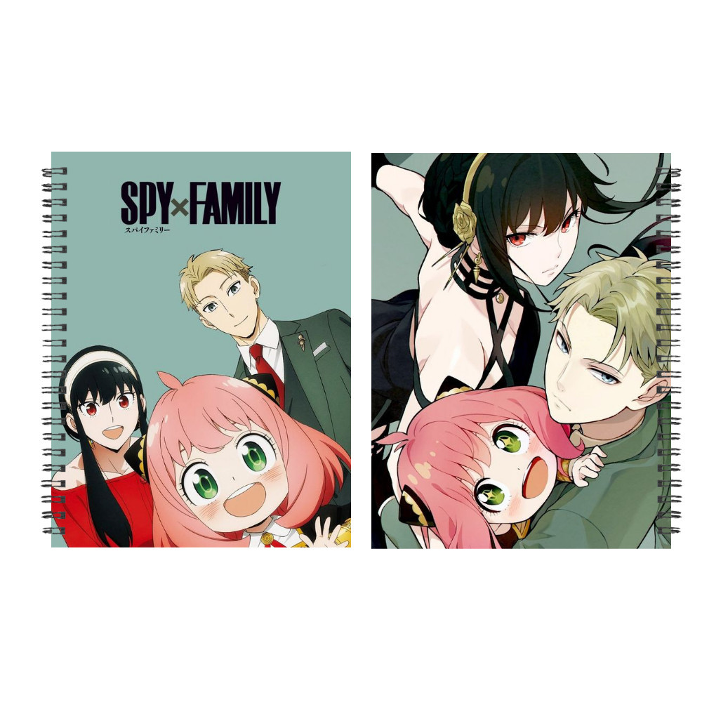 

NOTEBOOK SPY X FAMILY A5 ISI 50 LEMBAR POLOS