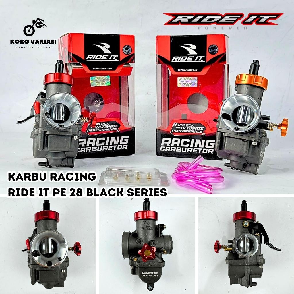 Karburator Pe28 BLACK SERIES Karbu PE 28 Ride IT Karburator Ride IT