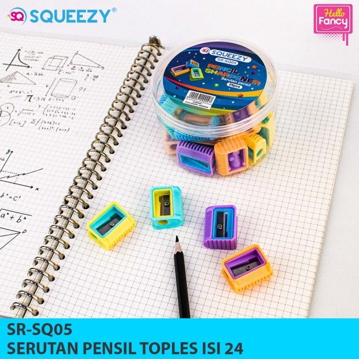 

Rautan Pensil Putar 1 Pcs / Pencil Sharpener