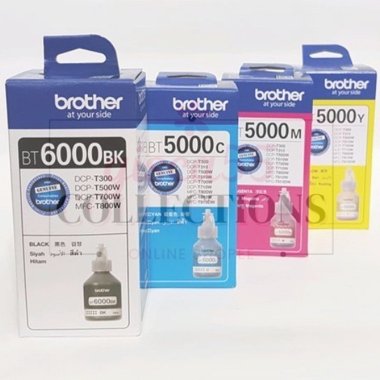 

TINTA BROTHER BT6000 AND BT5000 - 1 set 4 warna