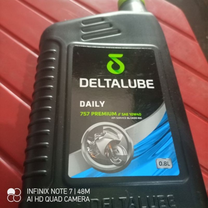 oli mesin 10w40 deltalube 0,8l