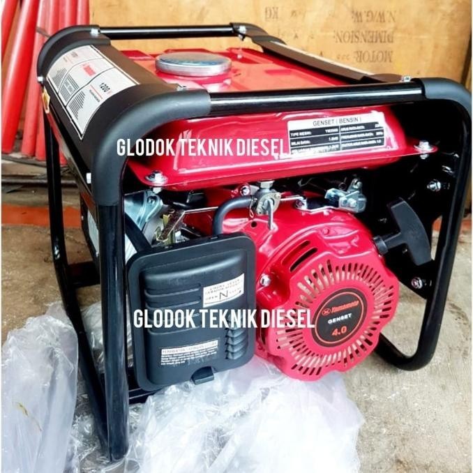 Ready (Siap Kirim) Genset Bensin 1200 Watt Generator Listrik 1000 W Gulungan Full Tembaga