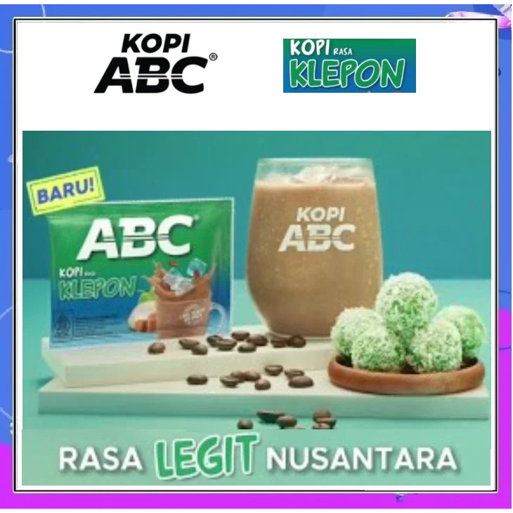 

ABC Kopi Rasa Klepon Kopi Sachet 1 renceng isi 10