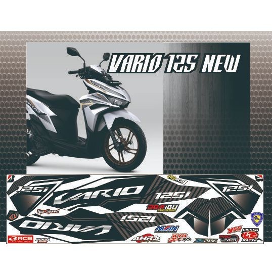 COD/ STIKER VARIO 125 / STRIPING ALL NEW VARIO ISS 125 VARIASI STRIPING LIST VARIASI