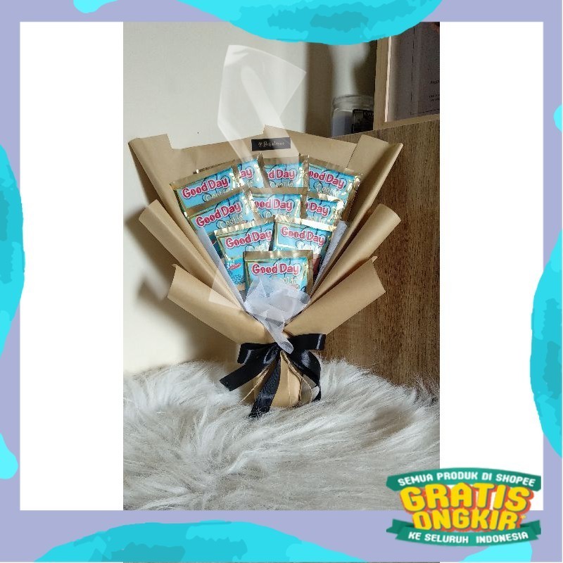 

Buket Kopi good day/ kuning coklat abu ungu sage murah
