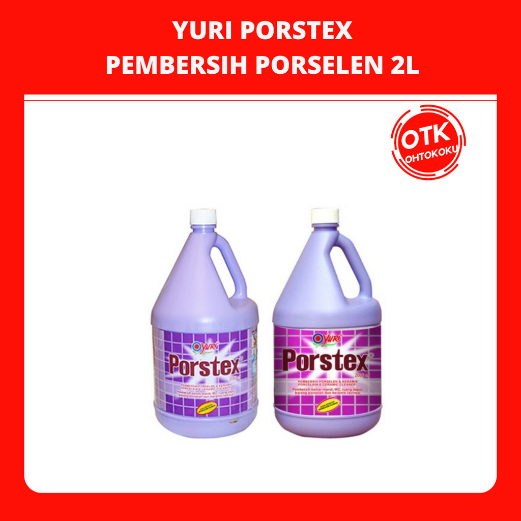Yuri Porstex Pembersih Porselen Pembersih Lantai 2 Liter