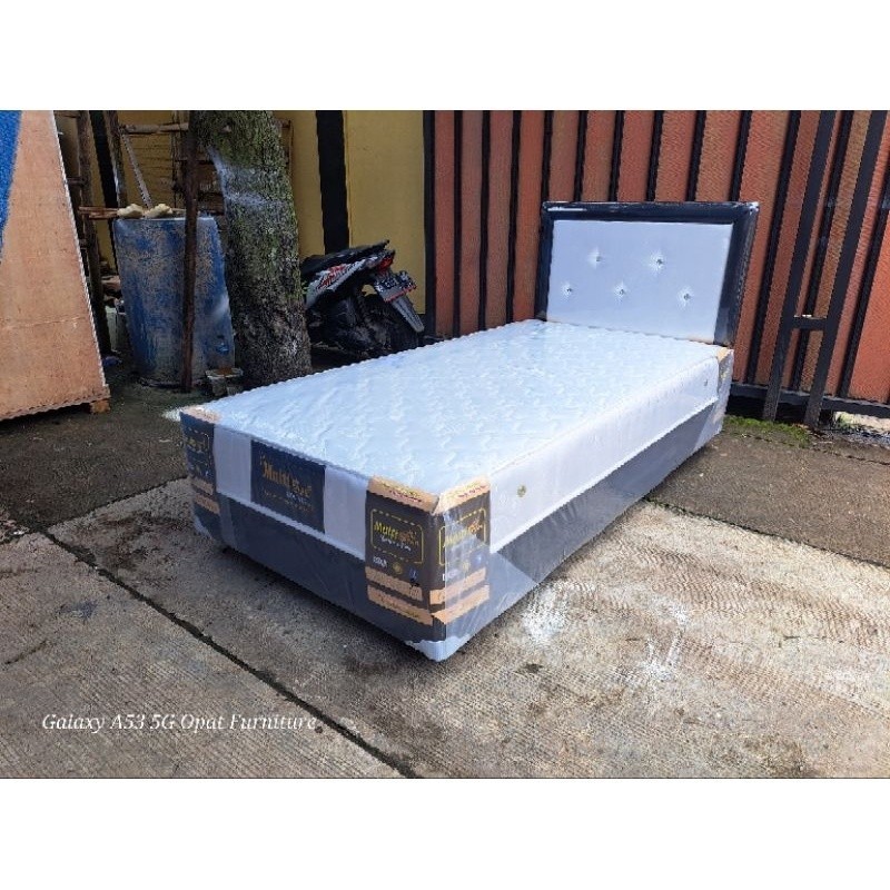 Spring bed Full Set 160x200 / Springbed Divan No 2 160x200 / Kasur Murah Cirebon Kuningan Majalengka