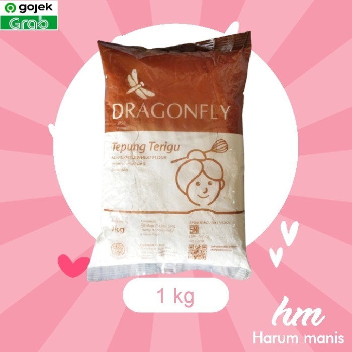 

Tepung Terigu Dragonfly / Dragon 1kg