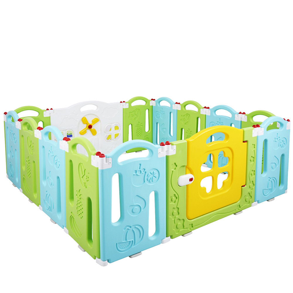 PAGAR MAINAN ANAK MURAH LABEILLE TROPICAL FOLDING FENCE KC-217